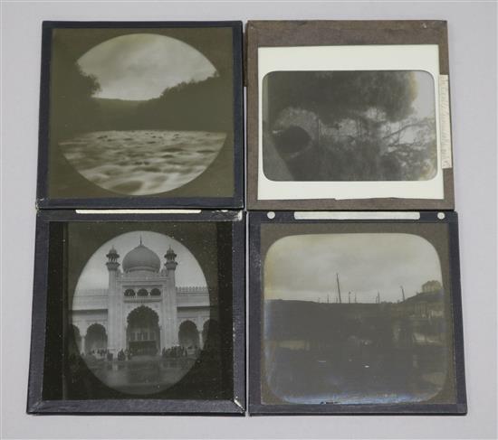 A collection of Magic lantern slides